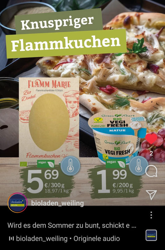Flammkuchen bei Weiling