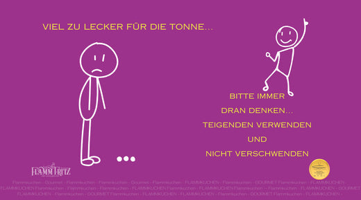 Teigenden verwenden und nicht verschwenden